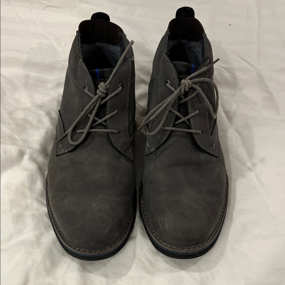 Nunn Bush Men's Gray Chukka Boots